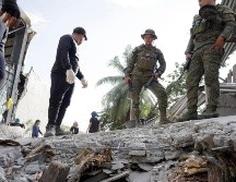 El pasado 8 de junio, un terremoto de magnitud 7.8 azotó Mindanao,  Filipinas, dejando cerca de un centenar de fallecidos, un millar de heridos y cerca de 100 mil personas desplazadas. EFE / ARCHIVO