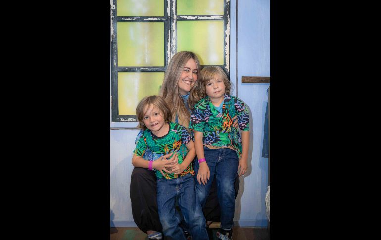 Tiago Romero, Lucía Orozco y Lucas Romero. GENTE BIEN JALISCO / Revista del 7 de julio 2026