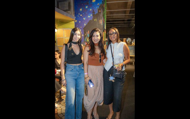 Camila Brindis, Karla Arroyo y Duyinia Bateau. GENTE BIEN JALISCO / J. Soltero