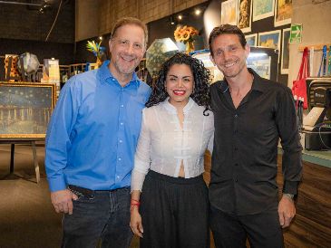 Jaime Salinas, Edith Corona y Sebastian Saidman. GENTE BIEN JALISCO / Revista del 7 de julio 2026