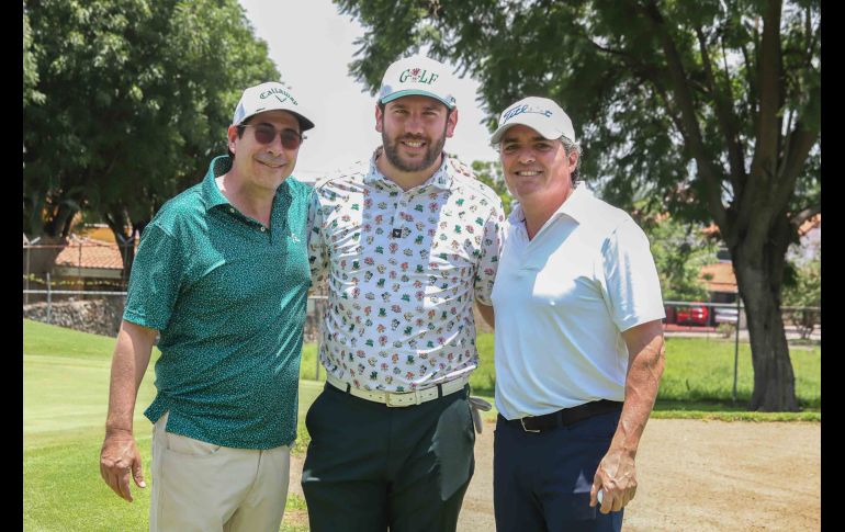 David Preciado, Santiago Muleiro y Rodrigo Ramos.
