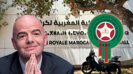 Vista de la sede para Africa de la FIFA, en el complejo Mohammed VI de Sale, cerca de Rabat. EFE / Marta Dona