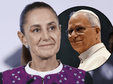 Sheinbaum reiteró su intención de concretar la visita del papa León XIV a México, aprovechando su próxima gira por Sudamérica. EFE/S. Gutiérrez/Vatican Media