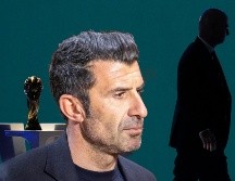 Luis Figo se sumó a las críticas en contra del presidente de la FIFA, Gianni Infantino. AP / ARCHIVO