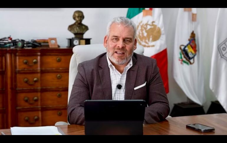 Alfredo Ramírez Bedolla se hizo presente con un mensaje tras el preocupante anuncio de Estados Unidos. CAPTURA DE VIDEO