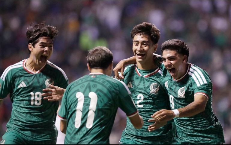 México Sub-20 tendrá a Canadá como rival en las semifinales. EFE/H. Ríos