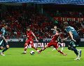 Toluca goleó anoche 3-0 al Seattle Sounders en uno de los pocos juegos del torneo que se disputan en México. SUN/A. Vargas