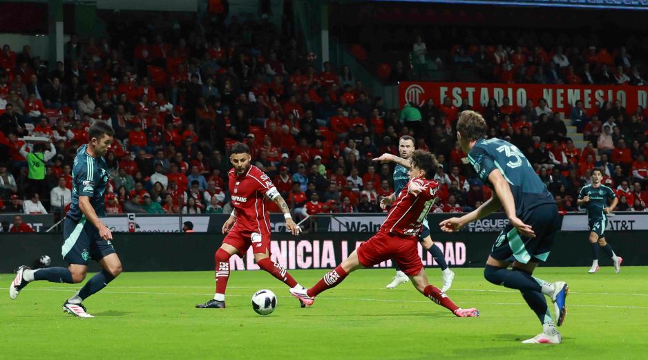 Toluca goleó anoche 3-0 al Seattle Sounders en uno de los pocos juegos del torneo que se disputan en México. SUN/A. Vargas