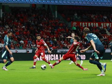 Toluca goleó anoche 3-0 al Seattle Sounders en uno de los pocos juegos del torneo que se disputan en México. SUN/A. Vargas
