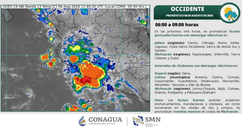 &nbsp;X / @conagua_clima