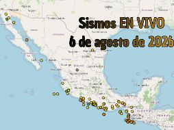 EN VIVO | Sismos en México | Jueves 6 de agosto. ESPECIAL / SSN