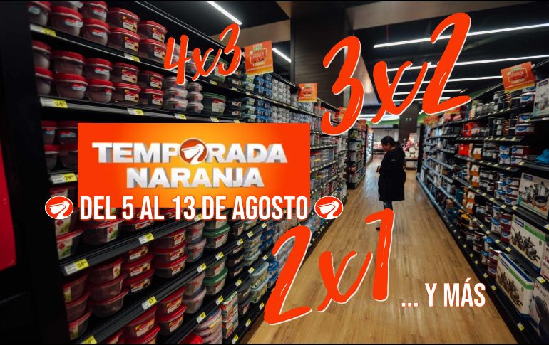 Revisa el listado completo de ofertas y productos de la Temporada Naranja de La Comer. EL INFORMADOR / ARCHIVO