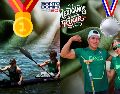 México acumuló siete medallas en ocho eventos de los Juegos Centroamericanos y del Caribe Santo Domingo 2026 dentro de la disciplina de canotaje. ESPECIAL / X: @conadeoficial