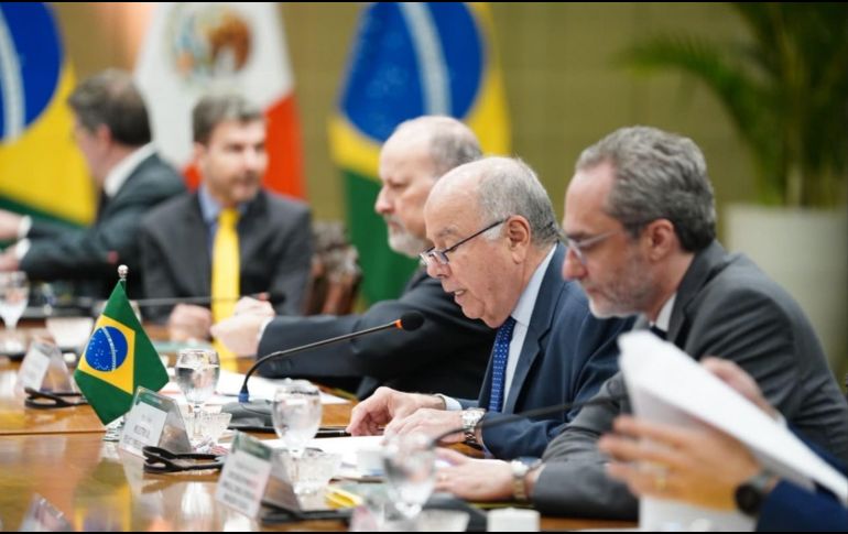 Tras concluir las reuniones en la capital brasileña, Velasco adelantó que este viernes tiene previsto reunirse con el sector empresarial en São Paulo. X / @r_velascoa