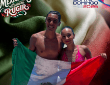 La corona que obtuvo Diego Villalobos, junto a Itzamary González en dueto técnico mixto, representó el título 38 para las y los atletas jaliscienses en Santo Domingo. ESPECIAL/Conade