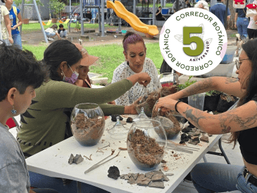 Además de encontrar especies difíciles de conseguir, los visitantes podrán aprender con especialistas y convivir con una comunidad que comparte el interés por la naturaleza.  FACEBOOK / CORREDOR BOTÁNICO EL REFUGIO