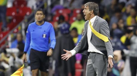Guillermo Almada reacciona a una jugada del partido América vs. San Diego. Las Águilas un paso importante en la primera fase de la Leagues Cup, torneo en el que únicamente los cuatro mejores equipos de la Liga MX avanzarán a los cuartos de final. EFE/S. Gutiérrez