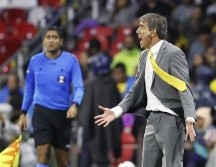 Guillermo Almada reacciona a una jugada del partido América vs. San Diego. Las Águilas un paso importante en la primera fase de la Leagues Cup, torneo en el que únicamente los cuatro mejores equipos de la Liga MX avanzarán a los cuartos de final. EFE/S. Gutiérrez