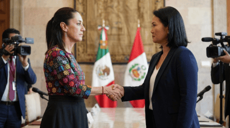 Sheinbaum celebró la reanudación de las relaciones diplomáticas con Lima desde 