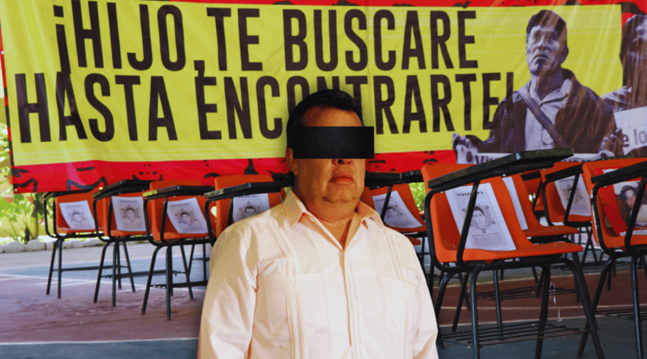 La FGR detuvo a Ángel Aguirre Rivero por supuestamente ordenar el ocultamiento y destrucción de videos que registraron el momento de la detención de un grupo de normalistas. EFE / NTX / ARCHIVO