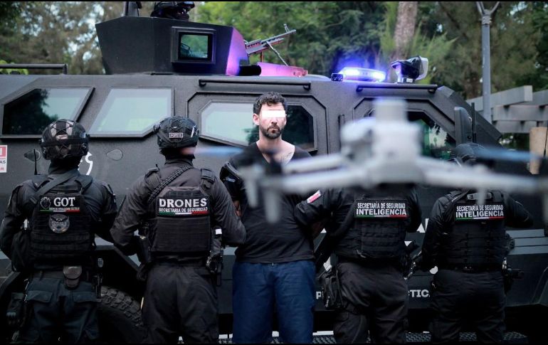 El individuo originario de Estados Unidos fue presentado ante autoridades federales para dar continuidad al procedimiento de extradición, el cual se cumplimentó y fue trasladado a la unión americana. CORTESÍA