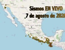 EN VIVO | Sismos en México | Viernes 7 de agosto. ESPECIAL / SSN