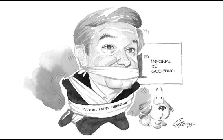 Dibujos y cartones de Rodolfo Caloca obtenidos desde la hemeroteca de EL INFORMADOR.