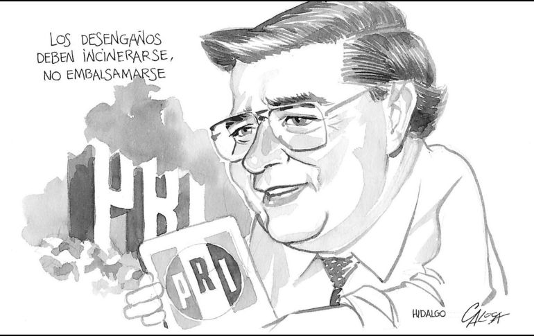 Dibujos y cartones de Rodolfo Caloca obtenidos desde la hemeroteca de EL INFORMADOR.
