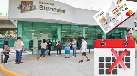 Normalmente, durante los meses de pago, los depósitos se realizan todos los días, aunque en esta ocasión habrá un día de pausa. ESPECIAL / Banco del Bienestar y CANVA