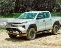 La Toyota Hilux 2027 adopta una imagen más robusta y geométrica, con una estética alineada a la gama global de la marca. CORTESÍA