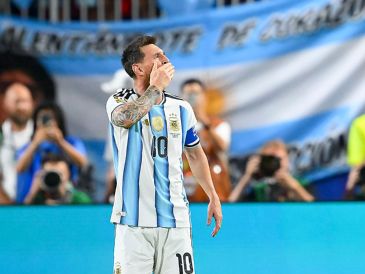 Lionel Messi lloró en el campo de juego tras anotarle a Argelia en su primer partido del Mundial 2026 y posteriormente explicó a la prensa que atravesaba días complicados. IMAGO7/A. Hancock
