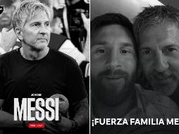 Algunos mensajes en redes sociales tras la muerte de Jorge Messi. ESPECIAL / X: @CONMEBOL / @Newells