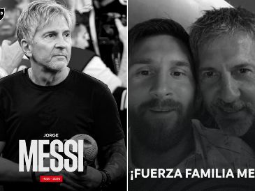 Algunos mensajes en redes sociales tras la muerte de Jorge Messi. ESPECIAL / X: @CONMEBOL / @Newells