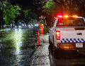 La lluvia que cayó sobre Guadalajara también provocó afectaciones en siete vehículos. ESPECIAL/Policía Vial
