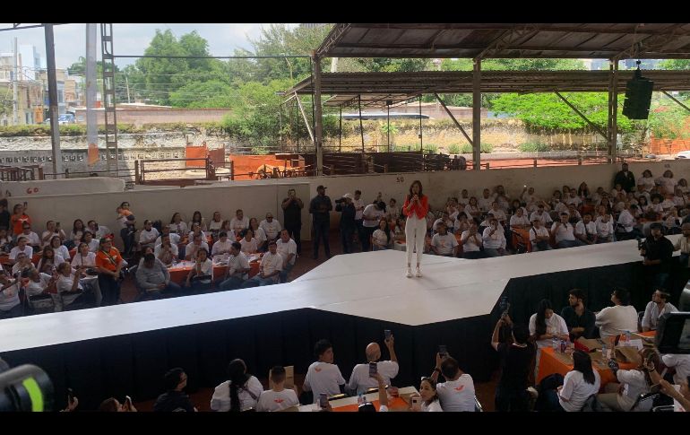 En el evento, figuras de MC llamaron a refrendar las victorias electorales que el partido ha amasado en los últimos años. EL INFORMADOR/O. González