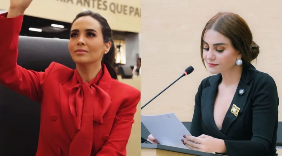 La suspensión de Morena no afecta las funciones legislativas de Salvatori y Palomares, ni su cargo como diputadas en el Congreso de Puebla. ESPECIAL/X