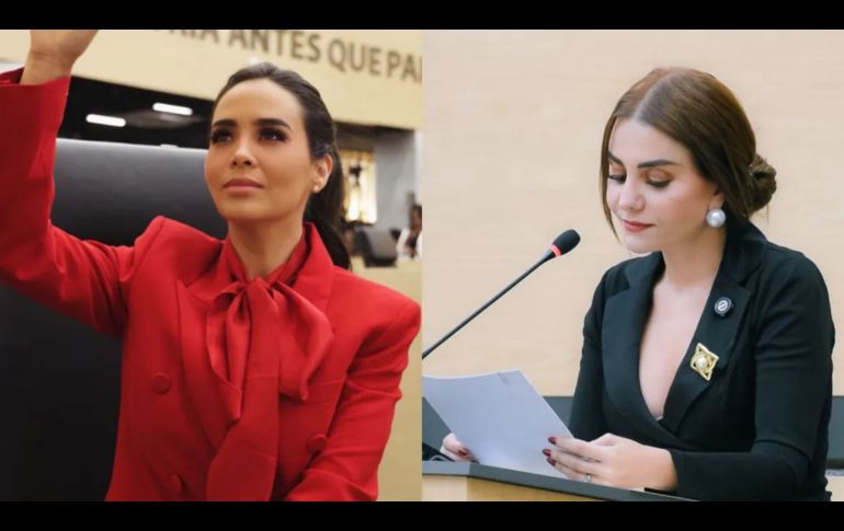 La suspensión de Morena no afecta las funciones legislativas de Salvatori y Palomares, ni su cargo como diputadas en el Congreso de Puebla. ESPECIAL/X