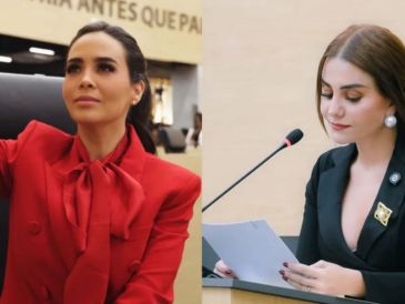 La suspensión de Morena no afecta las funciones legislativas de Salvatori y Palomares, ni su cargo como diputadas en el Congreso de Puebla. ESPECIAL/X