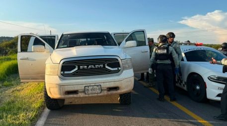 En el lugar, civiles armados se enfrentaron a tiros contra los elementos federales. ESPECIAL / SECRETARÍA DE DEFENSA NACIONAL