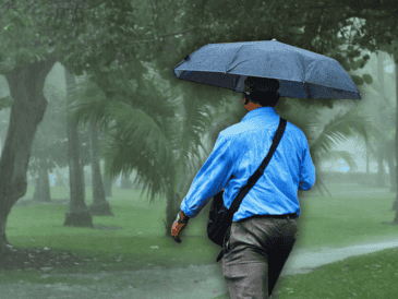 El clima de agosto recuerda a los tapatíos que la temporada de lluvias aún tiene mucha fuerza por descargar. ESPECIAL /  CANVA