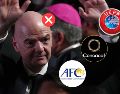 La carta estaba firmada por el presidente de la UEFA, el de la AFC y el mandatario de la Concacaf; las confederaciones afirmaron que se ha roto la confianza con la FIFA. AP / ARCHIVO