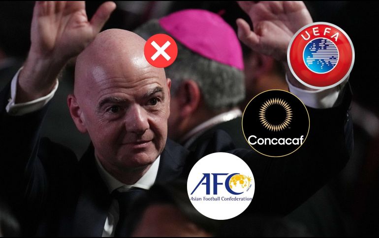 La carta estaba firmada por el presidente de la UEFA, el de la AFC y el mandatario de la Concacaf; las confederaciones afirmaron que se ha roto la confianza con la FIFA. AP / ARCHIVO