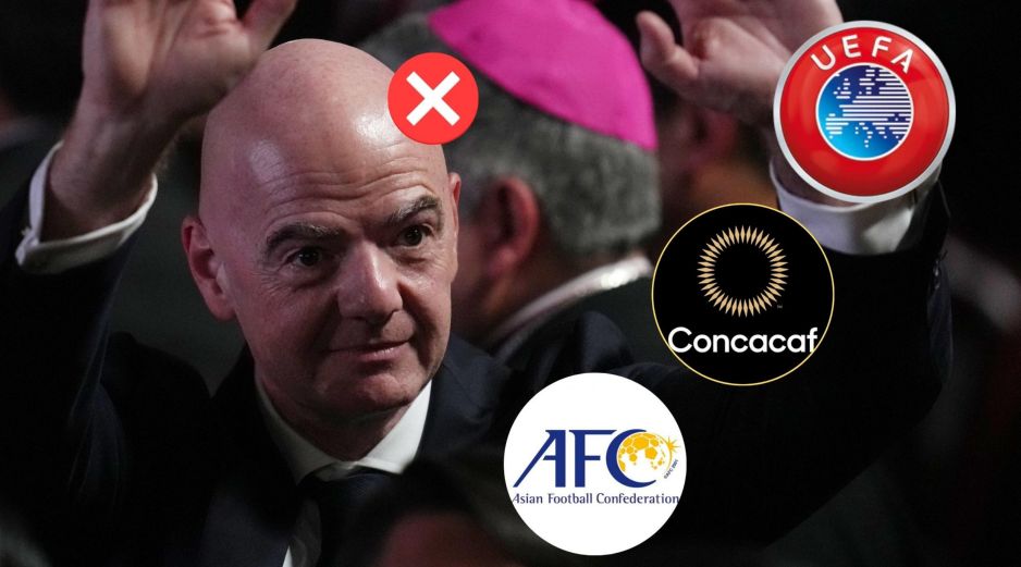 La carta estaba firmada por el presidente de la UEFA, el de la AFC y el mandatario de la Concacaf; las confederaciones afirmaron que se ha roto la confianza con la FIFA. AP / ARCHIVO