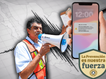 La Coordinación Nacional de Protección Civil anunció los detalles del ejercicio preventivo del 19 de septiembre, incluyendo las entidades donde se activará el SASMEX y las alertas en teléfonos celulares. EL INFORMADOR/ARCHIVO ESPECIAL