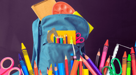 La SEP insta a padres y maestros a fomentar el reúso de materiales escolares en buenas condiciones. ESPECIAL / CANVA