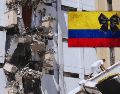 Un terremoto de magnitud 7.4 sacudió el noroeste de Colombia, dejando al menos 47 muertos, decenas de heridos y múltiples edificios colapsados. EFE / E. Guzmán
