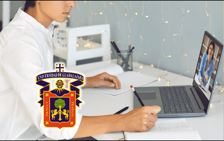 Conoce la lista de licenciaturas, posgrados y el bachillerato virtual que ofrece UDGPlus a distancia para estudiar desde cualquier lugar. ESPECIAL/Canva/UdeG