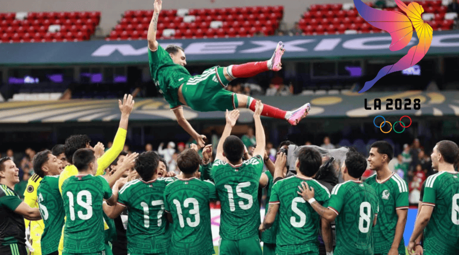 El Tri busca ganar el oro en Los Ángeles 2026. EFE / ARCHIVO
