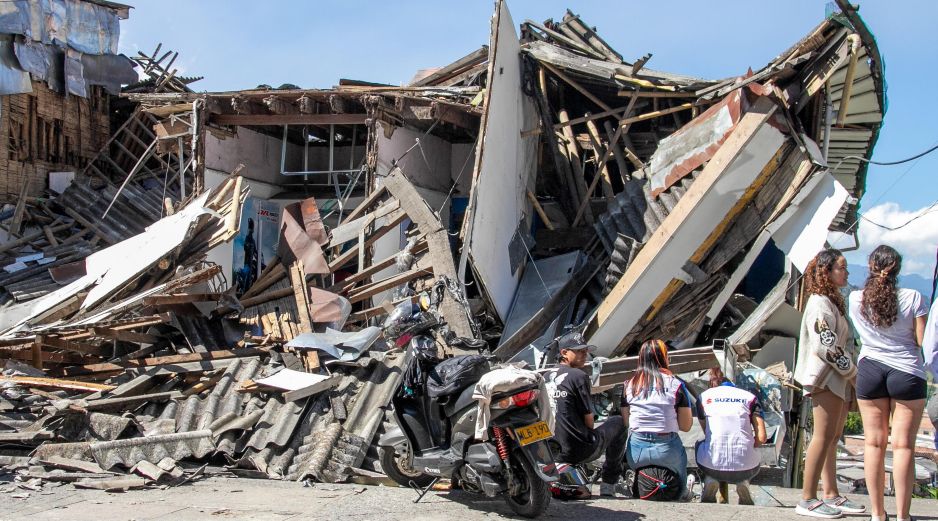 El desastre en Colombia se enmarca en un contexto de alta actividad sísmica a nivel global y regional, recordando que el país se ubica sobre el Cinturón de Fuego del Pacífico, zona que concentra el 80% de los temblores más fuertes del mundo. EFE/J. A. Cardona