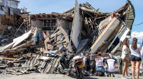 El desastre en Colombia se enmarca en un contexto de alta actividad sísmica a nivel global y regional, recordando que el país se ubica sobre el Cinturón de Fuego del Pacífico, zona que concentra el 80% de los temblores más fuertes del mundo. EFE/J. A. Cardona